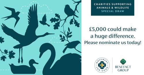 Nominate Manx BirdLife for £5,000